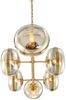 Elstead Lighting LED Pendelleuchte 6-flammig Nottingham Antikmessing Bild 5