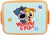 Woezel & Pip Brotdose – Fröhliche Lunchbox in Blau mit Woezel & Pip Aufdruck Bild 2