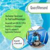 Höfer Chemie GmbH Poolpflege 25 kg Premium Quarzsand Filtersand 0,71 - 1,25 mm, Effektiver Filtersand für klares Poolwasser Bild 3