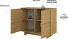 OTTO home Sideboard Tatami, Stilvolle, moderne grifflose Kommode 2 Türen, Breite 111cm, Anrichte mit viel Stauraum, Böden verstellbar, push-to-open-Funktion Bild 4