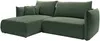 Vente-unique - CARISU Sofa Stoff Grün - B 167 cm x H 89 cm x L 245 cm Bild 2