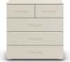rauch Aditio Box, Kommode, 5 Schubladen, mit Softclose-Funktion, Farbe Beige, BxHxT 80x81x42cm Bild 2