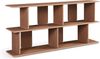 Standregal Gäljami 160x35x74 cm Walnussoptik [en. casa] Bild 2
