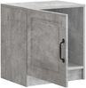 vidaXL Nachttisch Betongrau 43 x 34,5 x 47 cm Holzwerkstoff 895721 Bild 3