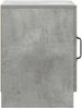 vidaXL Nachttisch Betongrau 43 x 34,5 x 47 cm Holzwerkstoff 895721 Bild 5