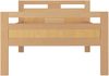 Erst-Holz Massivholzbett Seniorenbett Buche natur 100x200 Einzelbett Hohes Bett mit Matratze 60. 74-10FLM Bild 5