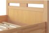 Erst-Holz Massivholzbett Seniorenbett Buche natur 100x200 Einzelbett Hohes Bett mit Matratze 60. 74-10FLM Bild 4