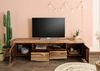 TV-Board Sheesham 200 x 45 x 50 natur lackiert / sandgestrahlt PURE SHEESHAM #221 Bild 4