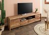 TV-Board Sheesham 200 x 45 x 50 natur lackiert / sandgestrahlt PURE SHEESHAM #221 Bild 3