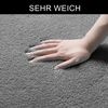 OTTO home Badematte Cali, Badvorleger, Badezimmer Teppich, Duschvorleger, Höhe 10 mm, rutschhemmend beschichtet, schnell trocknend, fußbodenheizungsgeeignet, Polyester, rechteckig, weich, Uni Farben, auch als Teppich erhältlich Bild 3