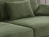 Big-Sofa 290 cm breit Federkern Polsterung Lounge Couch extratief in Cord Grün Bild 5