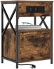 vidaXL Nachttisch Geräucherte Eiche 40 x 31 x 60 cm Holzwerkstoff 859494 Bild 3