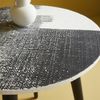 Signature 'ABSTRACT' Couchtisch Schwarz und Weiß H52 cm - Schwarz Bild 4