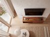 Lowboard >Eluru< (B/H/T: 108x25x34 cm) in Braun - 108x25x34 (BxHxT) Bild 5