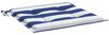 vidaXL Gartenstuhl-Kissen 2 Stk. Blau & Weiß Gestreift 40x40x4cm Stoff 361011 Bild 5
