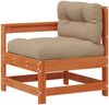 vidaXL Sectional Sofa Einheiten Wachsbraun 190 x 62 x 70,5cm 865486 Bild 4