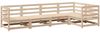 vidaXL 5-tlg. Garten-Sofagarnitur Massivholz Kiefer 3299430 Bild 2