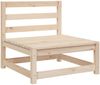 vidaXL 5-tlg. Garten-Sofagarnitur Massivholz Kiefer 3299430 Bild 5