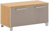 Garderobenbank Salerno / Santina, Glas, Holzwerkstoff, Beige, Holzfarben, 84 x 45 x 40 cm Bild 1