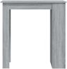 vidaXL Bartisch mit Regal Grau Sonoma 102x50x103,5cm Holzwerkstoff 812967 Bild 5