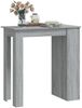 vidaXL Bartisch mit Regal Grau Sonoma 102x50x103,5cm Holzwerkstoff 812967 Bild 4