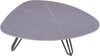 Gartentisch KALLE - Aluminium, gesinterter Stein, Grau, 88x110x31,5cm | Terrassentisch Wetterfest Outdoor Tisch Bild 2