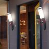 RGB LED Wandleuchte, Edelstahl, anthrazit, Sensor, H 41 cm Bild 5