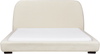 Wasserbett Bouclé ROISEL 160 x 200 cm Hellbeige Bild 5