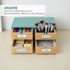 Relaxdays Schreibtisch Organizer 4 Schubladen Bild 3
