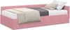 vidaXL Eckbettgestell mit Matratze Sonstiges 2 pcs Grau Samt 3393617 Bild 2