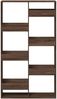 Raumteiler, Paravent Braun Eichen-Optik 100x33x175 cm Holzwerkstoff Bild 4