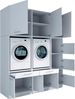 Laundreezy Mehrzweckschrank-Set Laundreezy, 6-tlg. Mehrzweckschrank-Set B/H/T 186/238/68 cm, (6-St), Breite 186 cm, Soft-Close-Funktion, höhenverstellbare Füße Bild 3