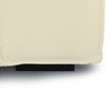 Dmora Assisi-Hocker, Wohnzimmer-Hocker, Relaxsessel aus gepolstertem Stoff, 100 % Made in Italy, 100 x 70 x 43 cm, Beige Bild 5