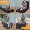 Bestschlaf Klappmatratze Spar-Set inkl. Husse & Transporttasche, Polyester, Schwarz / Anthrazit, 90x200 cm Bild 3