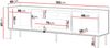 TV-Lowboard Domi 180 2D EF mit Kamin (Farbe: Cashmere) Bild 5