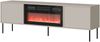 TV-Lowboard Domi 180 2D EF mit Kamin (Farbe: Cashmere) Bild 3