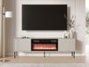 TV-Lowboard Domi 180 2D EF mit Kamin (Farbe: Cashmere) Bild 2