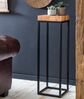 Wohnling Beistelltisch FB51448 Akazie Metall Anstelltisch 30 x 97 x 30 cm hoch Bild 4