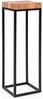 Wohnling Beistelltisch FB51448 Akazie Metall Anstelltisch 30 x 97 x 30 cm hoch Bild 1