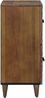 vidaXL Sideboard mit Speicher Braun 60 x 33,5 x 75 cm Massivholz Mango 4018358 Bild 4