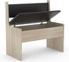 VCM Essgruppe Esal 918347 Sonoma-Eiche H. 80 x B. 80 x T. 42 cm Bild 2