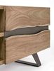 TV-Board Noranes aus Akazienholz, modernes Design mit Metallgestell, natur, 190 cm breit Bild 5