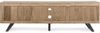 TV-Board Noranes aus Akazienholz, modernes Design mit Metallgestell, natur, 190 cm breit Bild 3