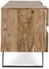 TV-Board Noranes aus Akazienholz, modernes Design mit Metallgestell, natur, 190 cm breit Bild 4