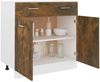 vidaXL Unterschrank mit Schublade Lyon Räuchereiche 80x46x81,5 cm 815579 Bild 4
