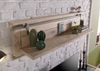 Wandregal Mango 160x25x38 whitewash lackiert RAILWAY #390 Bild 2