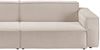 KAWOLA Sofa SAMU 3-Sitzer Feincord beige 72 x 106 x 266 cm Bild 4