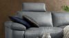 KAWOLA Sofa LOLA Ecksofa Leder grau mit motorischer Relaxfunktion Recamiere rechts 82 x 178 x 233 cm Bild 5