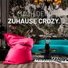 Lumaland 'Luxury' XXL-Sitzsack, Indoor & Outdoor, Pink, Polyester, 380 l Bild 3