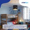Relaxdays Hängelampe Kinderzimmer Weltraum-Design Bild 2
